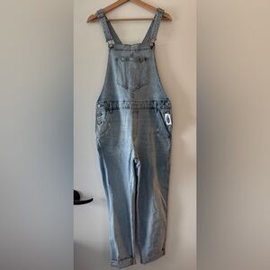Old Navy Light Blue Denim Overalls